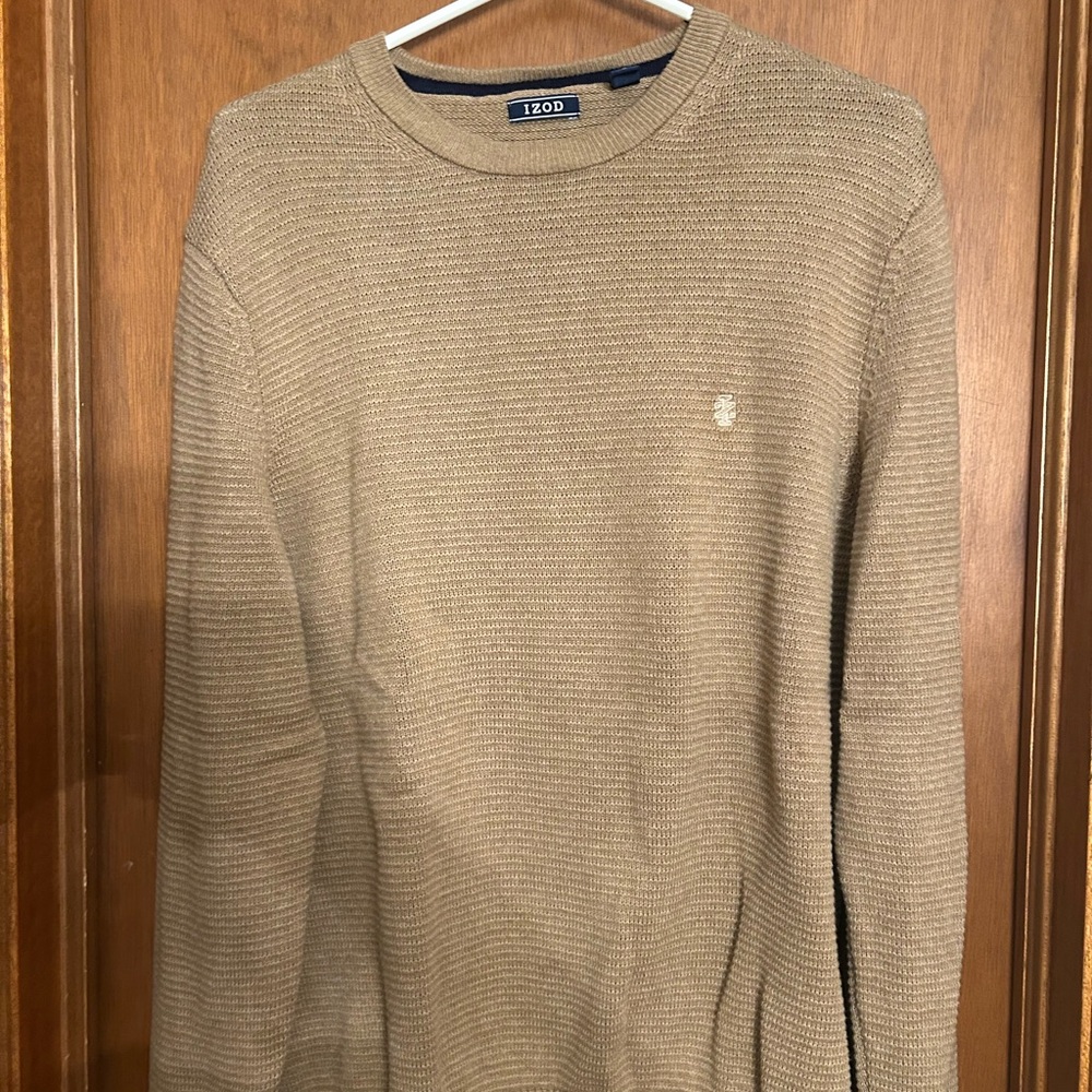 IZOD Men's Tan Sweater (Size M)